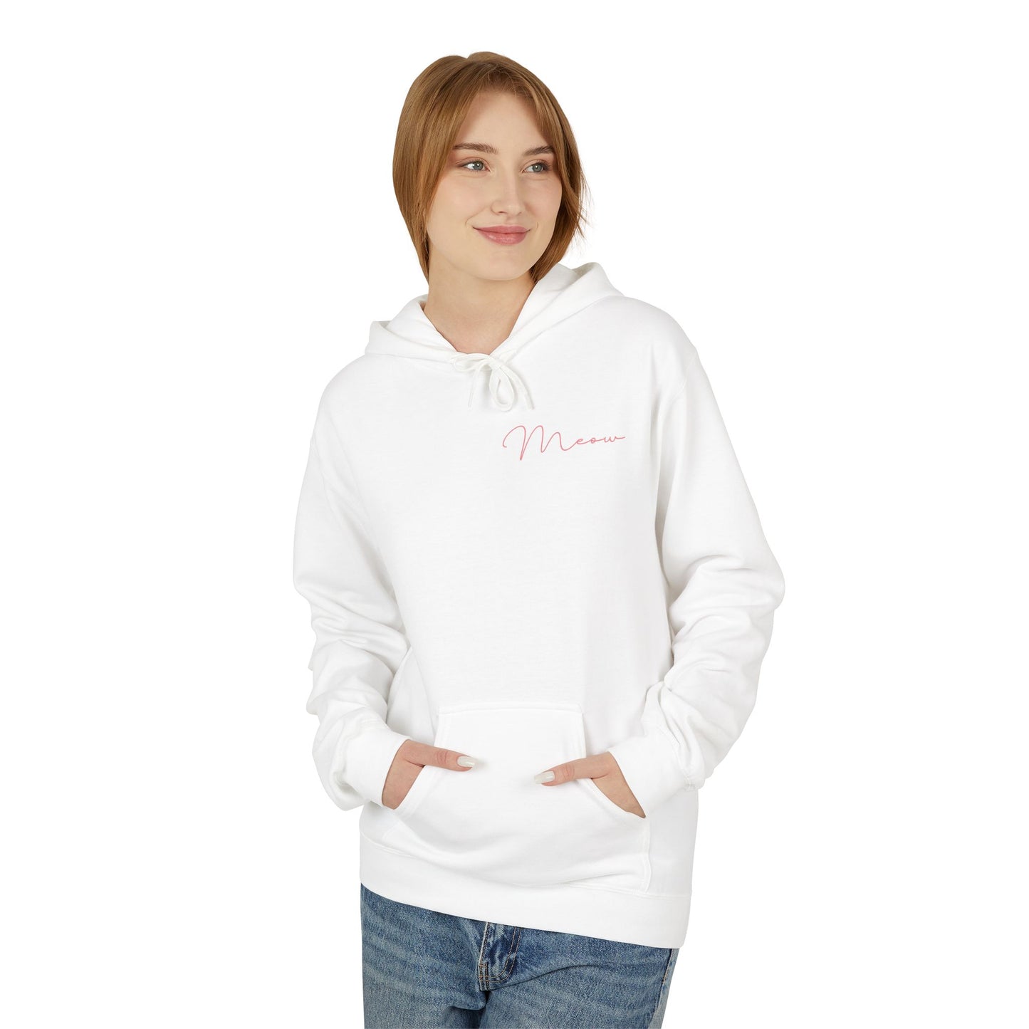 Cat Mom Hoodie — Cute Cat & Yarn Graphic Pullover